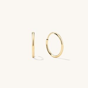 Mejuri Gold Hoop Earrings